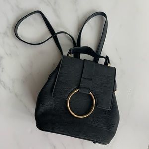 SMALL BLACK BACKPACK